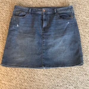 Jean skirt